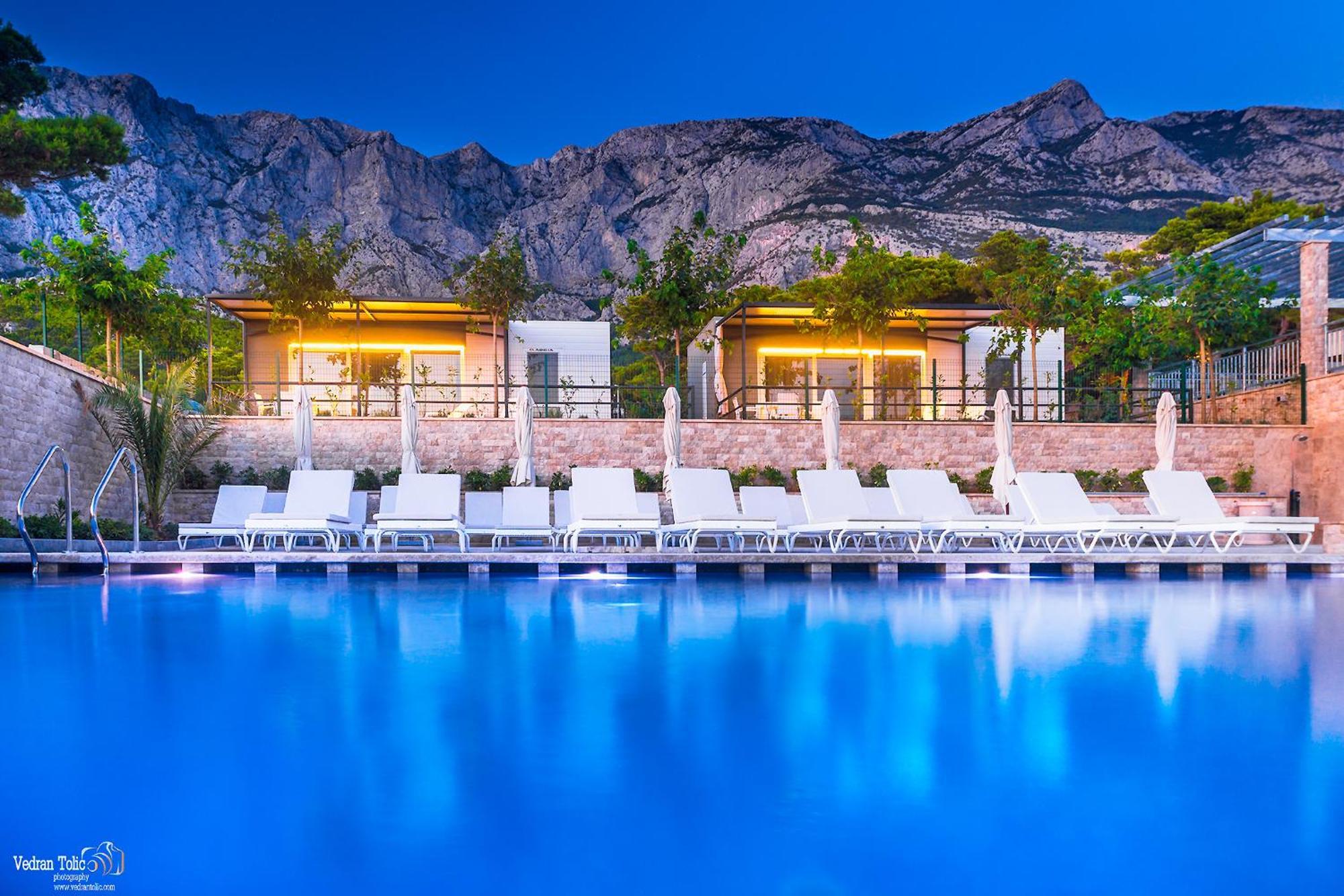Poseidon Mobile Home Resort ماكارسكا المظهر الخارجي الصورة