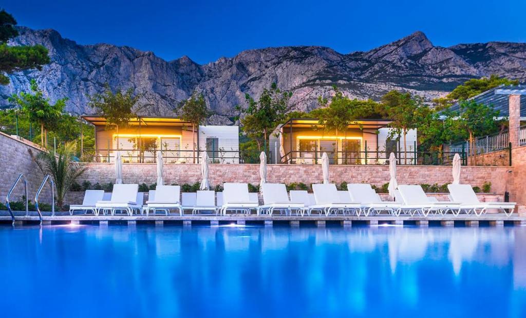 Poseidon Mobile Home Resort ماكارسكا المظهر الخارجي الصورة